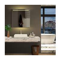 TUV Bathroom Led Cabinet Lighted Vanity Mirror with Light for hotel